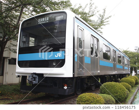 209系列原型車存放在東京綜合車輛中心正門前 118456175