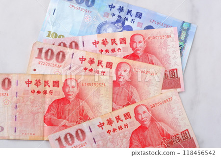 Currency of the Republic of China (Taiwan), banknotes of the New Taiwan Dollar TWD 118456542