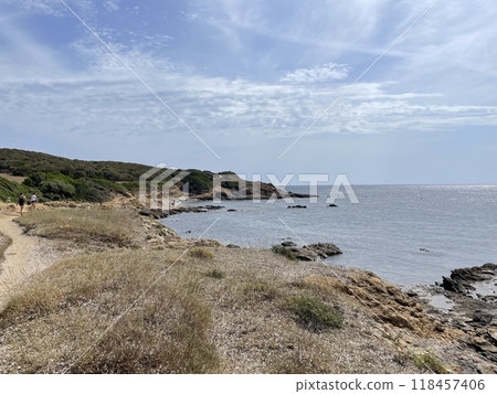The Sentier des Douaniers At Macinaggio, corse 118457406