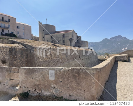 The Citadel of Calvi in Corsica The Citadel of Calvi in Corsica 118457423