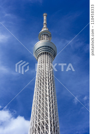 藍天和東京天空樹 藍天和東京天空樹 118458333