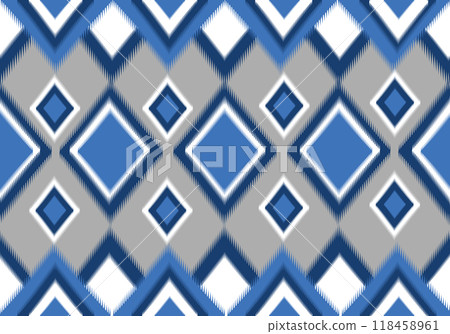 pattern of kaleidoscope abstract grey pattern 118458961