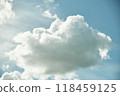 夏天的藍天白雲 118459125