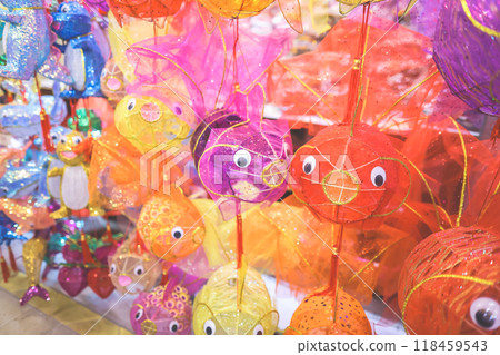Aug 31 2024 the paper lantern, store at tai kiu market, hk 118459543