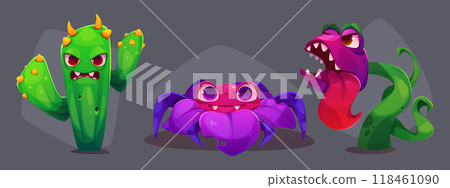 Scary monster plants and flowers 118461090