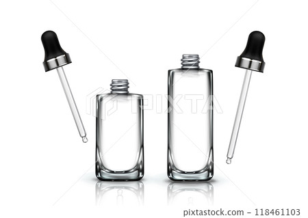 Dropper bottle mockups set Dropper bottle mockups set 118461103