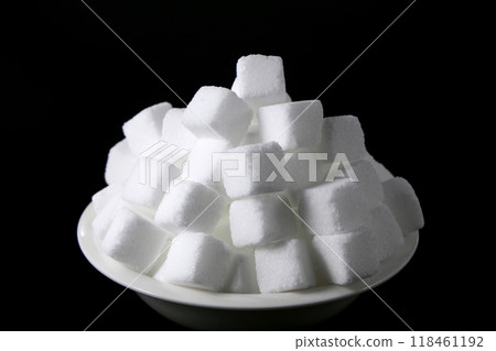 A heap of sugar cubes A heap of sugar cubes 118461192
