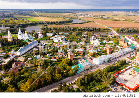 Aerial photo of Russian city Kolomna Aerial photo of Russian city Kolomna 118461381