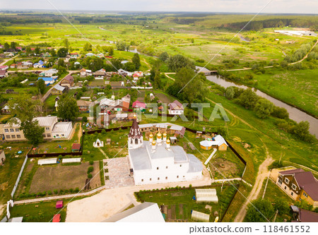 Russian villages are picturesque view of Vladimir region Russian villages are picturesque view of Vladimir region 118461552