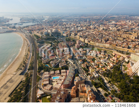 Modern cityscape of Tarragona Modern cityscape of Tarragona 118461608