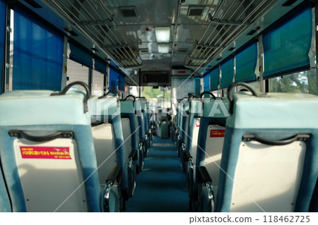 Dazed on a country bus 118462725