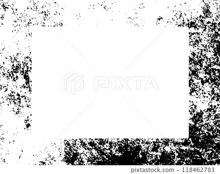 Black and white grunge. Distress overlay texture. Abstract surface dust and rough dirty wall background concept. Distress illustration simply place over object to create grunge effect. Vector EPS10. 118462783