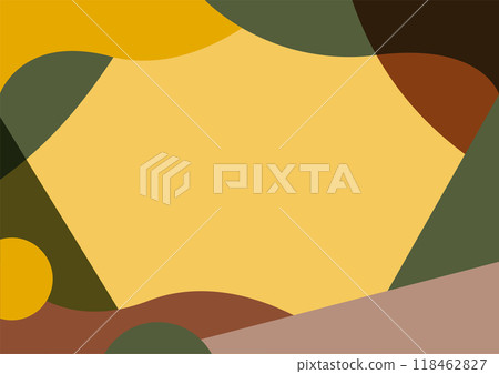 Simple frame background material-Autumn Cafe 118462827