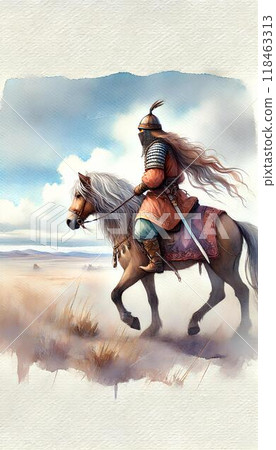 中亞的馬術部落 118463313