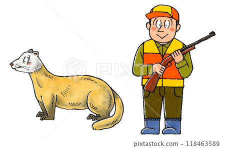 獵人和貂 118463589