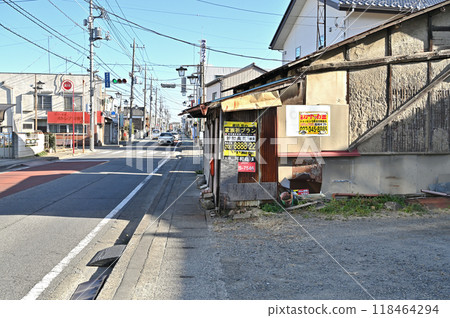 Walking around Honjo-juku: Old Nakasendo streetscape, Chiyoda, Honjo City Walking around Honjo-juku: Old Nakasendo streetscape, Chiyoda, Honjo City 118464294
