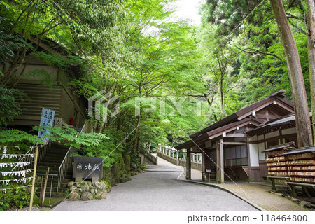 《多國大社/院內參道》三重縣桑名市多度町 118464800