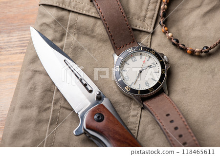 cream men wristwatch cream men wristwatch 118465611
