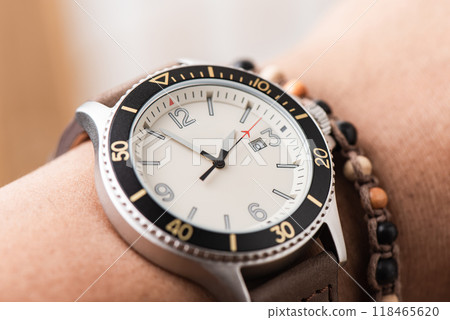 cream men wristwatch cream men wristwatch 118465620