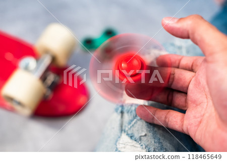 Fidget spinner toy 118465649