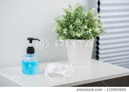 Alcohol gel for hand sanitize 118465666