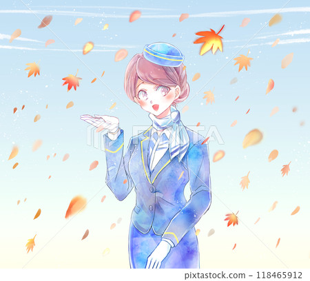 導遊巴士導遊秋葉 118465912