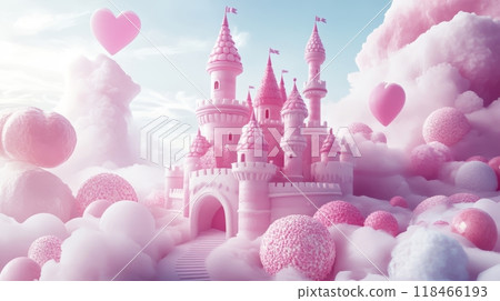 enchanted, cotton candy, confectionery 118466193