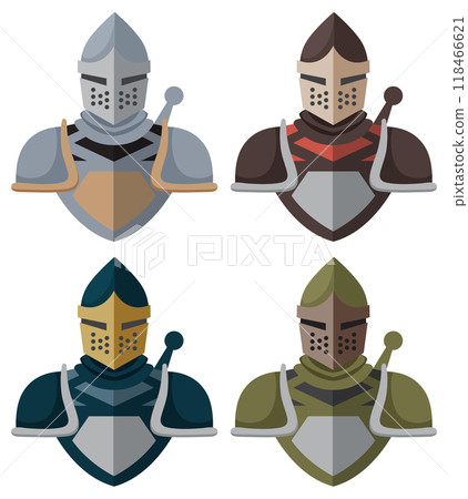 Medieval Knights in Armor Medieval Knights in Armor 118466621