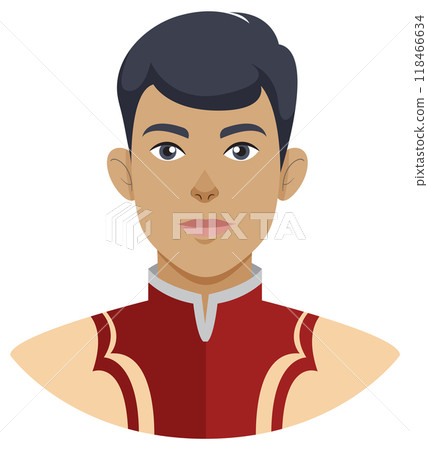 Young Prince in Traditional Attire Young Prince in Traditional Attire 118466634
