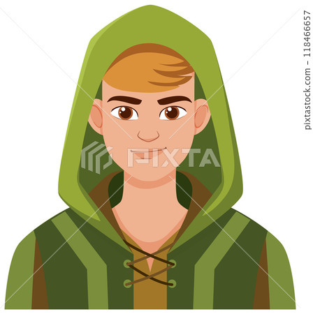 Young Elf in Green Hood Young Elf in Green Hood 118466657