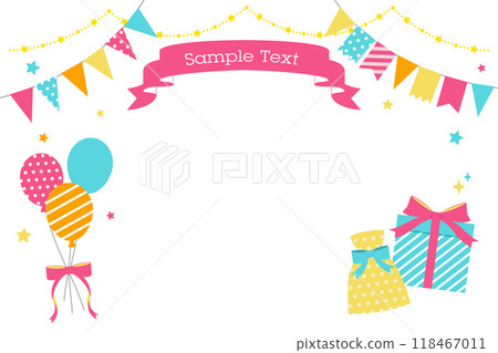 Party decoration frame 118467011