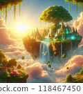 Mysterious morning light 118467450
