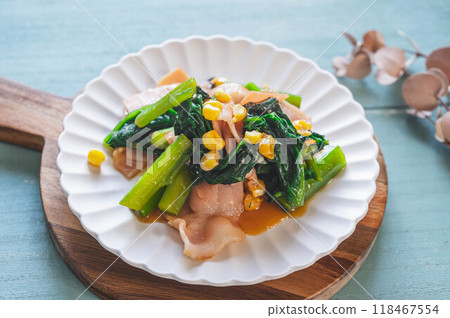 蠔油鶴村崎培根炒 118467554