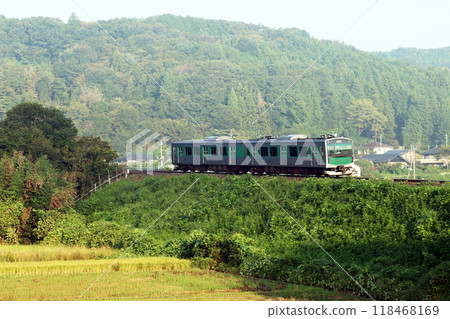 The battery-powered Karasuyama Line The battery-powered Karasuyama Line 118468169