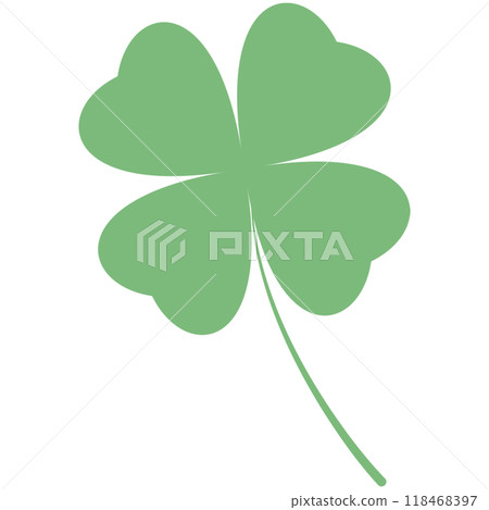 簡單的四葉草插圖背景向量png 118468397