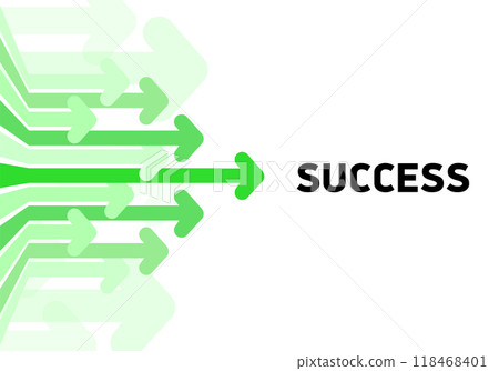 Abstract financial background with arrows Concept decrease. Vector illustration. 118468401