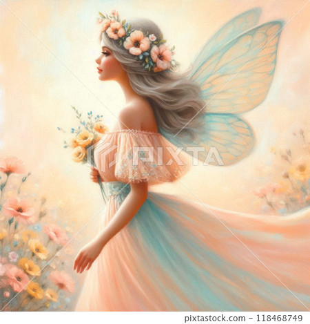 穿裙子的仙女 118468749