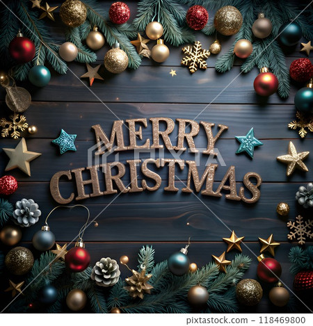Holiday Christmas greeting Merry Christmas Holiday Christmas greeting Merry Christmas 118469800