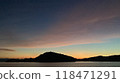 天空染上了夕陽的顏色 118471291