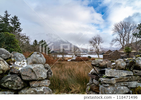 The lost village of Glenthornan by Dunlewey in County Donegal - Ireland 118471496