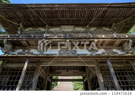 Tentokuji Temple Gate, Akita City 118471616