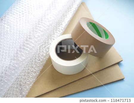 Packing materials, packaging supplies, cardboard, packing tape, cushioning material Packing materials, packaging supplies, cardboard, packing tape, cushioning material 118471713