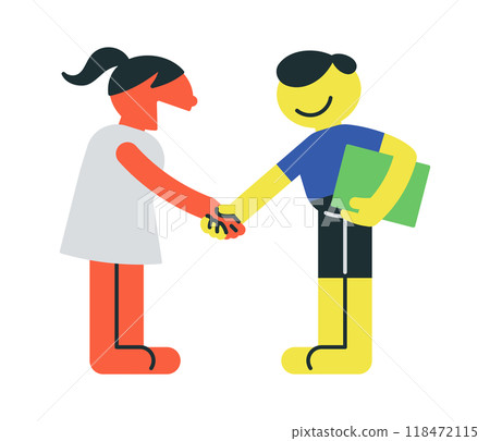 Image of rise and success. Vector. 118472115