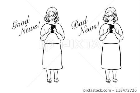 有智慧型手機的女人 118472726