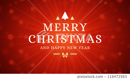 Merry Christmas snowflakes explosion flying light particles red vintage web banner template vector Merry Christmas snowflakes explosion flying light particles red vintage web banner template vector 118472983