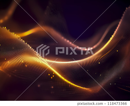 Orange particle background image illustration material Orange particle background image illustration material 118473366