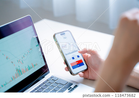 股票交易形象 118473682