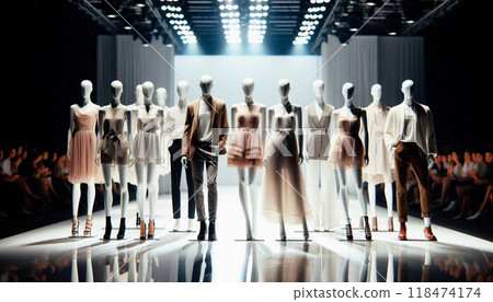 Runway Models Display 118474174