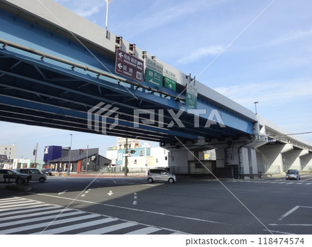 "Nijo-oji Minami 1-chome intersection" in Nara City, Nara Prefecture 118474574