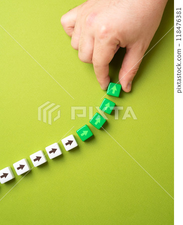 Make growth even stronger. Strengthen success. Economic growth. It will increase income and profit. Growth and self-development. 118476381